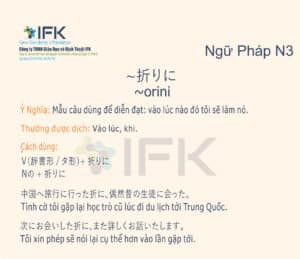 Ngữ pháp N3_Orini