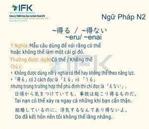 Ngu phap tieng nhat n2 eru-enai