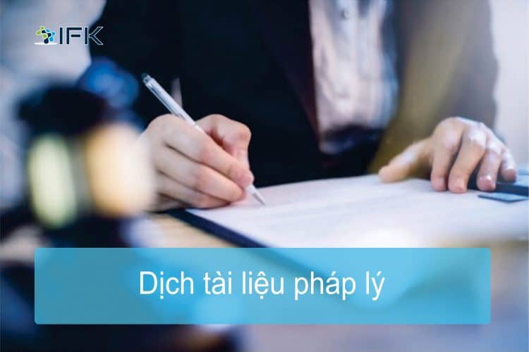 Dịch tài liệu pháp lý