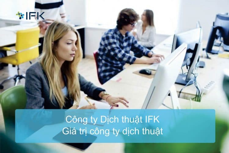 Giá trị công ty dịch thuật