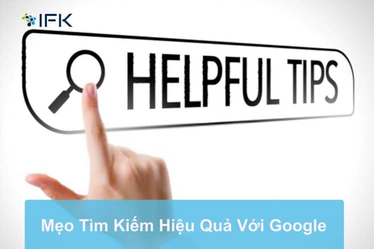 MEO TIM KIEM HIEU QUA VOI GOOGLE