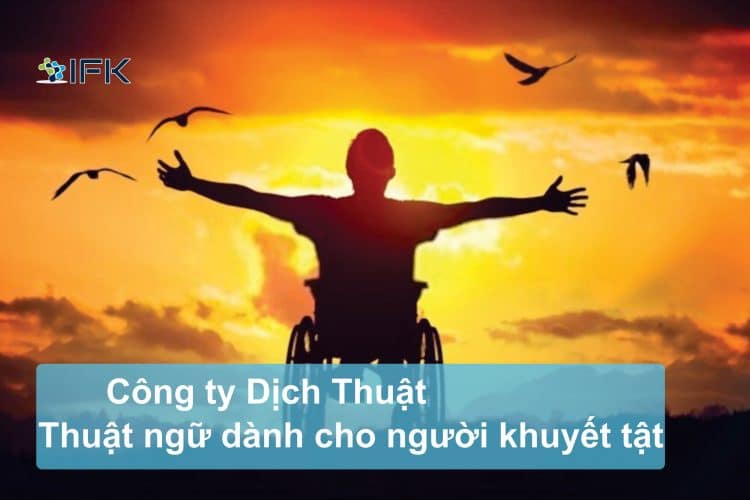 Thuật ngữ dành cho người khuyết tật