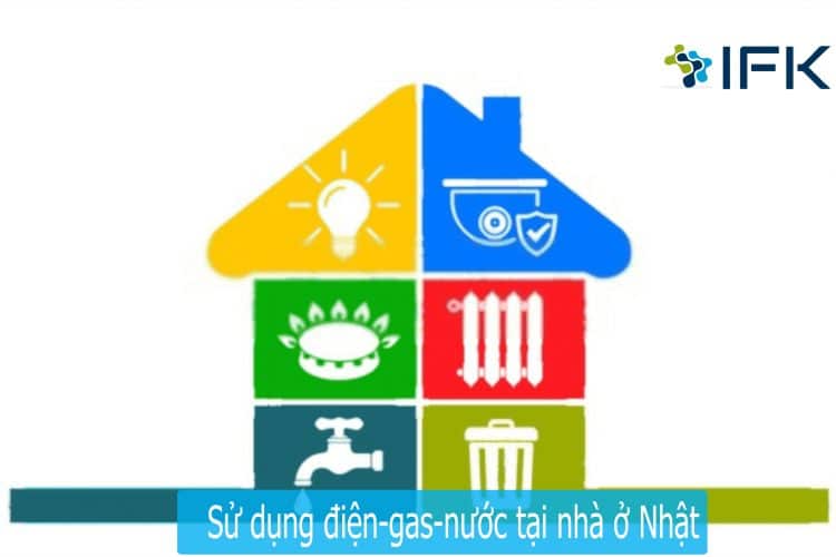 Sử dụng điện-gas-nước ở Nhật