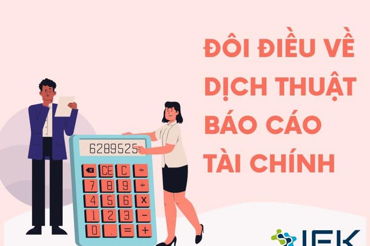đôi điều về dịch thuật báo cáo tài chính