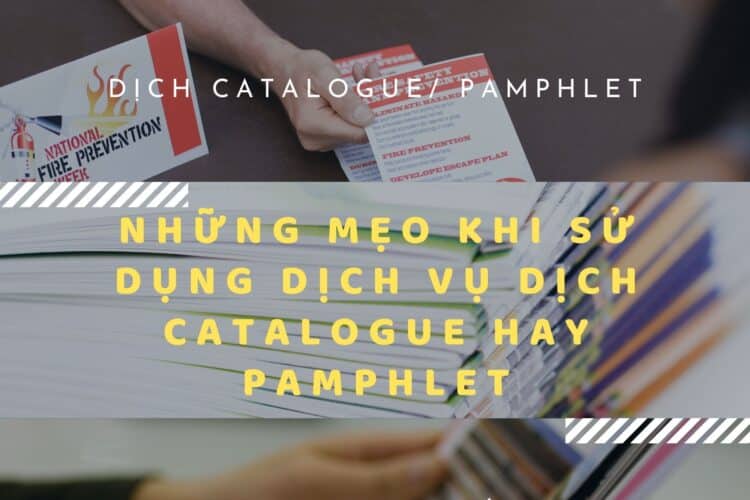 nhung meo khi su dung dich vu catalog hay pamphlet