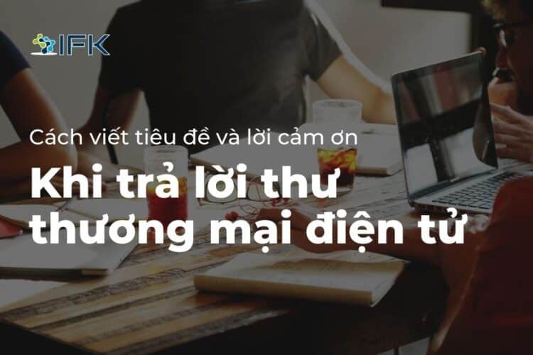 Cách viết tiêu đề và lời cảm ơn