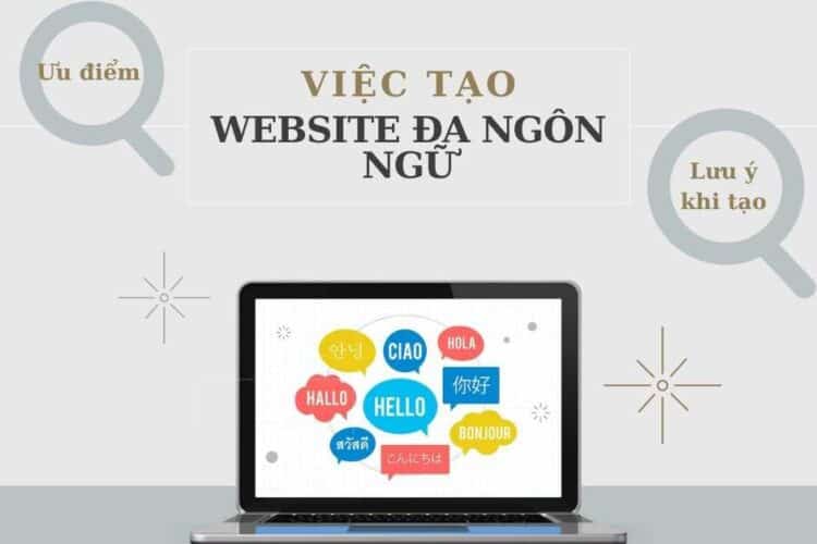 Viec tao website da ngon ngu