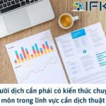 Những yêu cầu trong một bản dịch tài chính