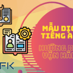 MẪU DỊCH TIẾNG ANH HƯỚNG DẪN VẬN HÀNH