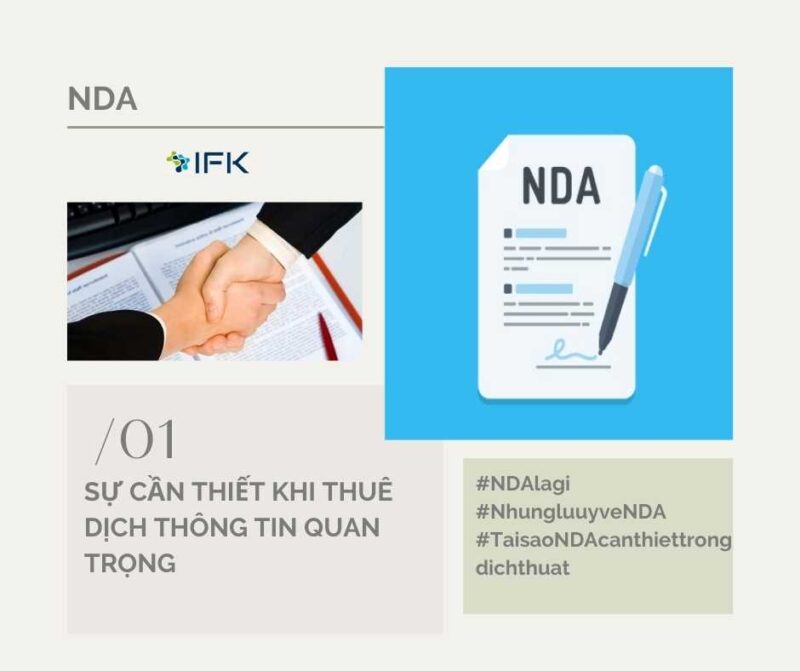 Điều khoản cần thiết khi thuê dịch thuật thông tin quan trọng!