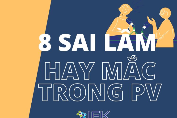Tám sai lầm mà bạn có xu hướng mắc phải trong một cuộc phỏng vấn