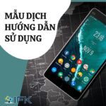 MẪU DỊCH HƯỚNG DẪN SỬ DỤNG