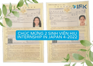 Internship Japan HIU IFK - Du Hoc Nhat Ban 2022