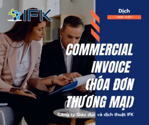 Hóa đơn thương mại (Commercial invoice)