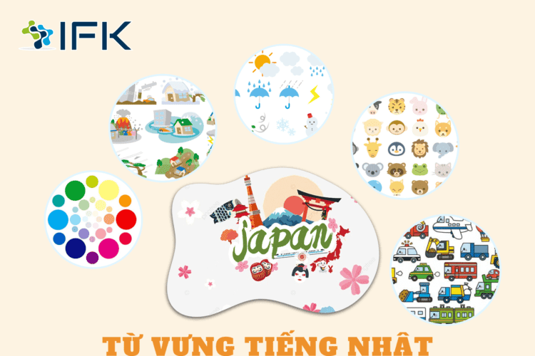 TU VUNG TIENG NHAT THEO CHU DE (MAU SAC, THOI TIET, DONG VAT,...)