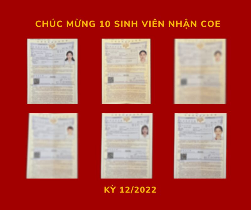 Chuc mung 10 sv nhan COE