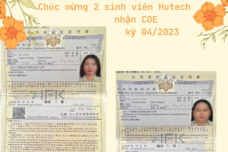 chuc mung 2 ban sinh vien da nhan coe t4 2023