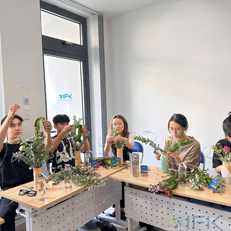 Workshop Nghệ thuật cắm hoa Nhật Bản - Ikebana