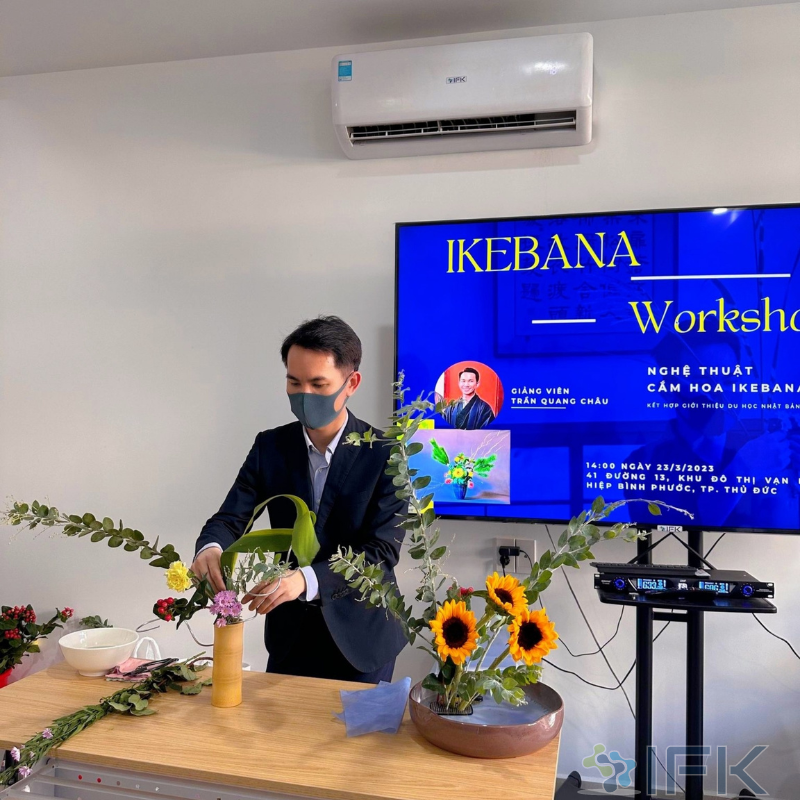 Workshop Nghệ thuật cắm hoa Nhật Bản - Ikebana