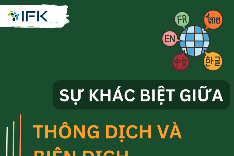SỰ KHÁC NHAU GIỮA THÔNG DỊCH VÀ BIÊN DỊCH