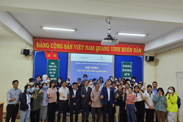 Lễ ký kết hợp tác IFK và Trường Sonadezi - Du Học Nhật Bản - IFK