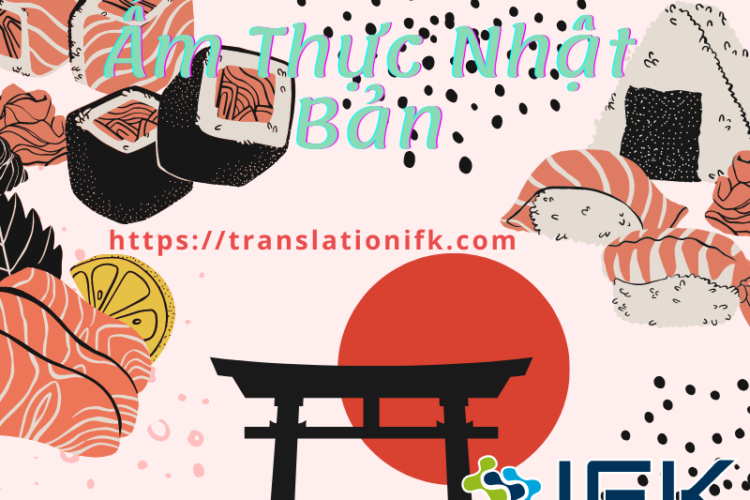 Ẩm thực Nhật Bản là nền ẩm thực xuất xứ từ nước Nhật Bản. Ẩm thực Nhật Bản không lạm dụng quá nhiều gia vị mà chú trọng làm nổi bật hương vị tươi ngon, tinh khiết tự nhiên của món ăn. Hương vị món ăn Nhật thường thanh tao, nhẹ nhàng và phù hợp với thiên nhiên từng mùa