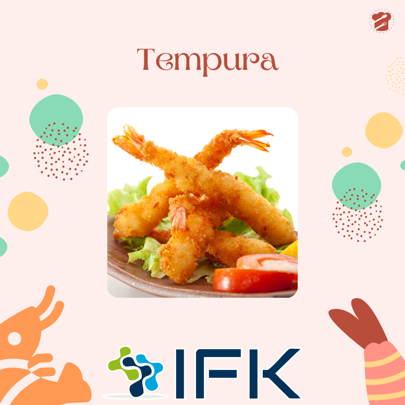 Nếu bạn yêu thích các món ăn giòn giòn, thì có thể bạn sẽ thích Tempura đấy. Tempura là một miếng hay một lát thịt, cá và/hoặc rau củ được bao phủ bởi lớp Tempura – bột chiên giòn của Nhật – và chiên ngập dầu cho đến khi chúng trở nên giòn và có màu vàng nhạt.
