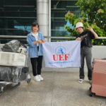 Hình ảnh đưa 2 bạn sinh viên UEF sang Nhật Bản thực tập T7/2023