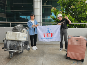 TIễn 2 sinh viên UEF thực tập Nhật Bản - Du Học Nhật Bản - IFK