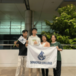 Hình ảnh tiễn 4 sinh viên thực tập tại Nhật Bản của Trường Cao đẳng Công nghệ và Quản trị Sonadezi
