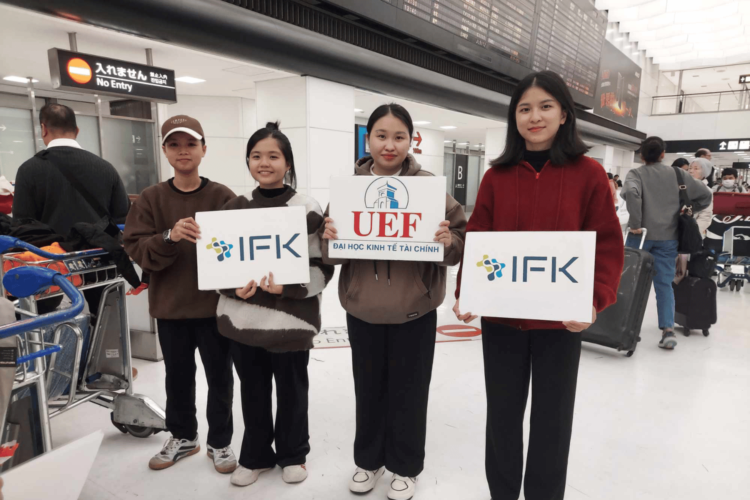 Hình ảnh tiễn sinh viên thực tập tại Nhật Bản T12/2023 | Du Học Nhật Bản - IFK