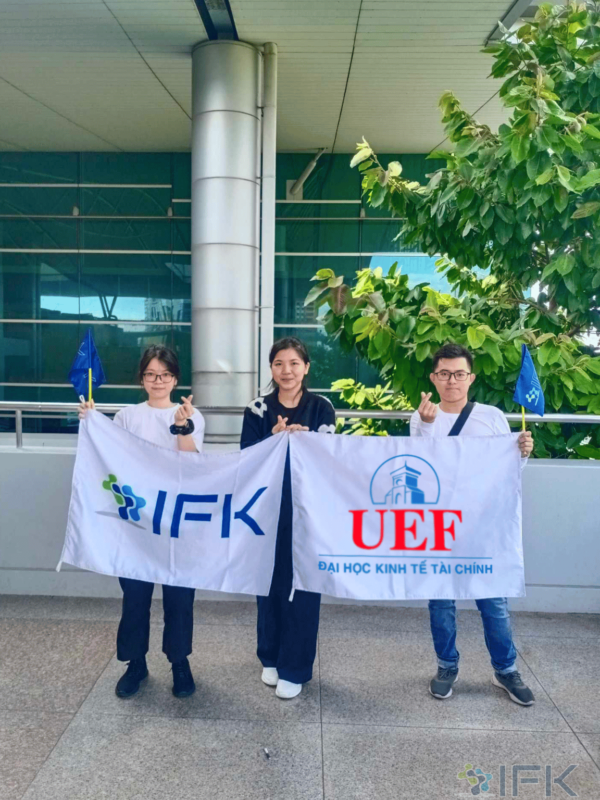 Tiễn sinh viên Internship tại Nhật Bản của Trường Đại Học Kinh Tế Tài Chính TP.HCM (UEF) | Du Học Nhật Bản - IFK