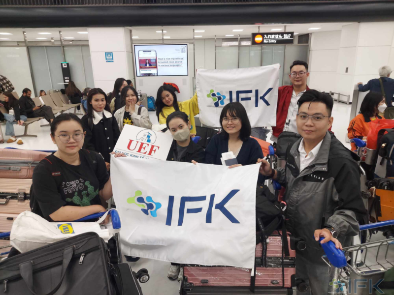 Tiễn sinh viên UEF thực tập tại Nhật Bản T2/2024 | Du Học Nhật Bản IFK