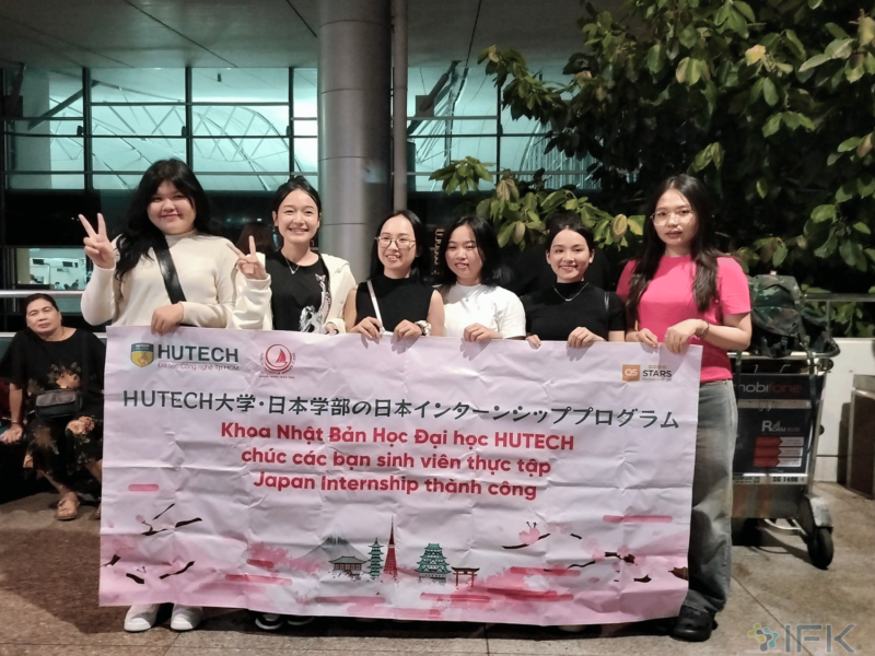 tiễn sinh viên Hutech Internship tại Nhật Bản T3-2024 | Du Học Nhật Bản IFK