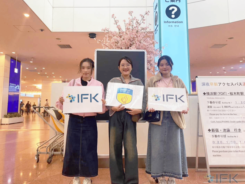 Tiễn 3 sinh viên Hutech thực tập tại Nhật Bản T4/2024 | Du Học Nhật Bản IFK