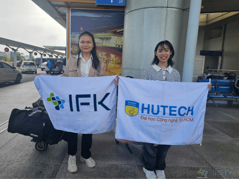Tiễn 4 sinh viên Hutech thực tập tại Nhật Bản T4/2024 | Du Học Nhật Bản IFK