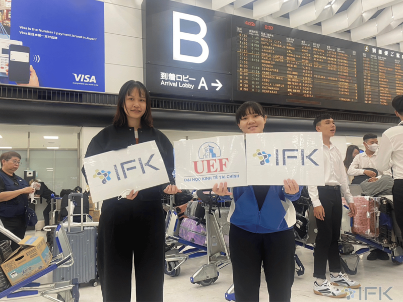 Tiễn sinh viên UEF sang Nhật Bản T4-2024 | Du Học Nhật Bản IFK