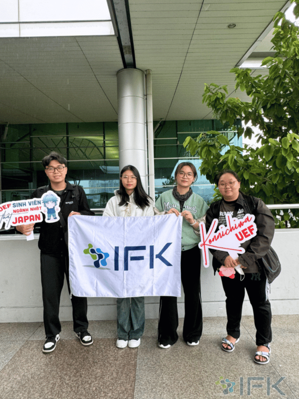 IFK tiễn sinh viên UEF sang Nhật Bản thực tập kỳ T5/2024