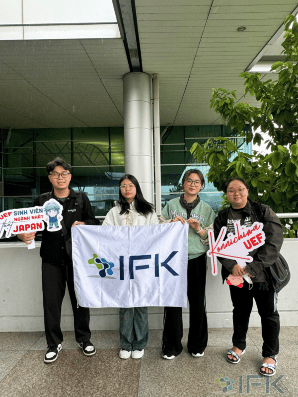 Tiễn sinh viên UEF thực tập tại Nhật Bản T5/2024 | Du Học Nhật Bản IFK