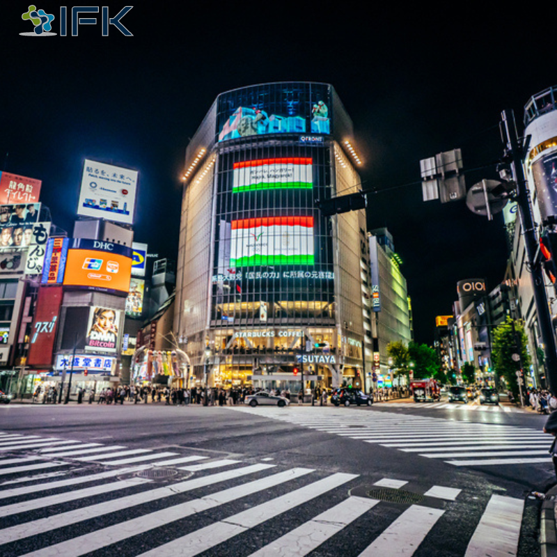 Hình ảnh đường phố ở Nhật Bản