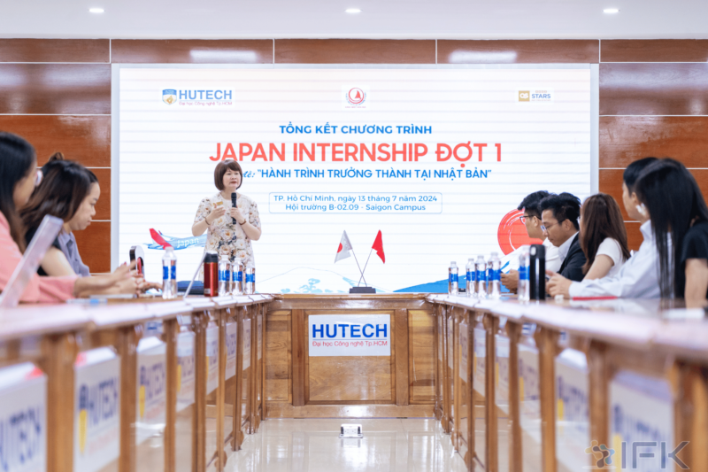 IFK tham dự lễ tổng kết Chương trình Japan Internship của Khoa Nhật Bản Học - HUTECH