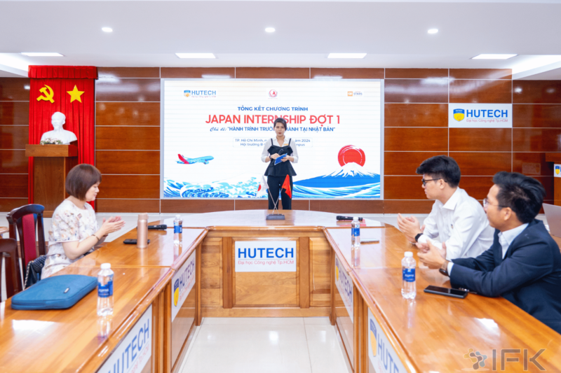 IFK tham dự lễ tổng kết Chương trình Japan Internship của Khoa Nhật Bản Học - HUTECH