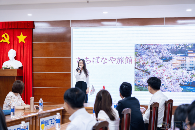 IFK tham dự lễ tổng kết Chương trình Japan Internship của Khoa Nhật Bản Học - HUTECH