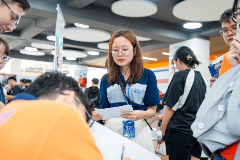 IFK tham gia sự kiện Japan JobFair VJIT của Trường Đại Học Công Nghệ TPHCM (HUTECH) T7/2024