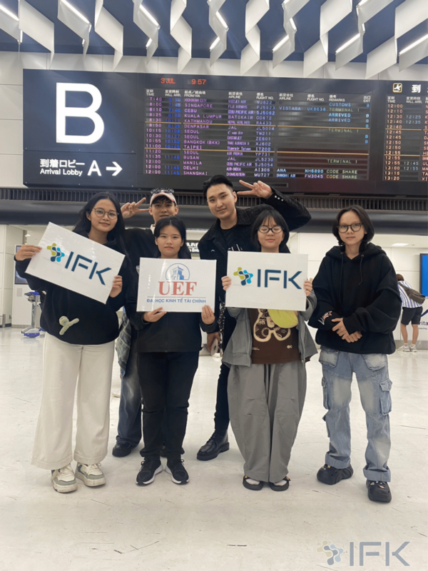 Tiễn sinh viên UEF thực tập tại Nhật Bản kỳ T7/2024 | Du Học Nhật Bản IFK