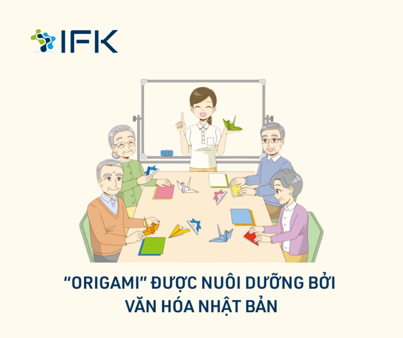 Origami duoc nuoi duong boi van hoa Nhat Ban