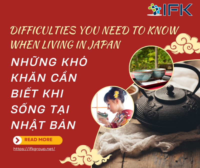 NHỮNG KHÓ KHĂN CẦN BIẾT KHI SỐNG TẠI NHẬT BẢN