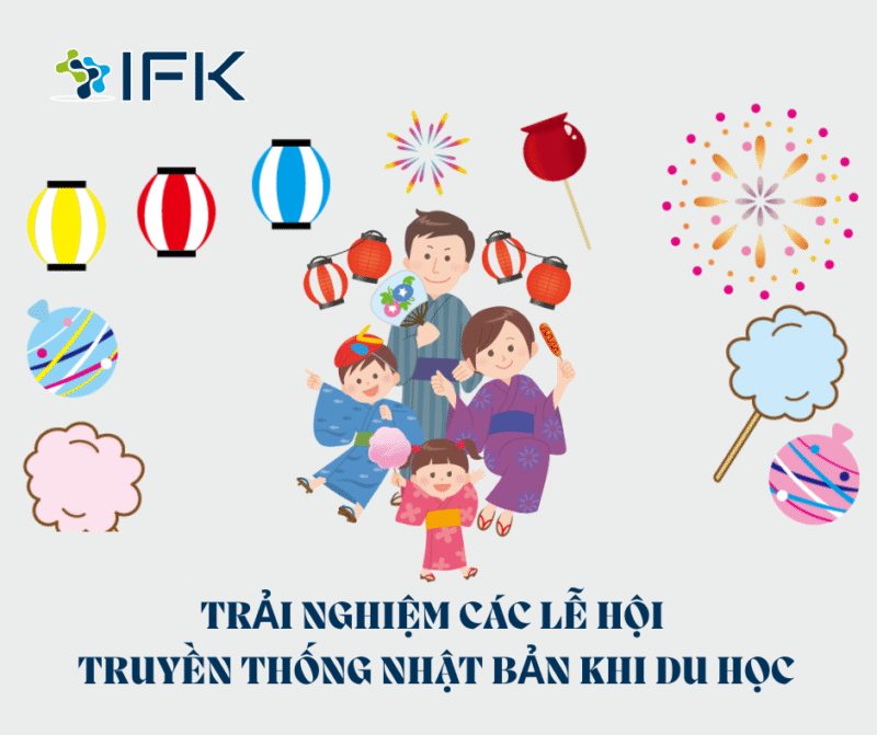 Trải nghiệm các lễ hội truyền thống Nhật Bản khi du học