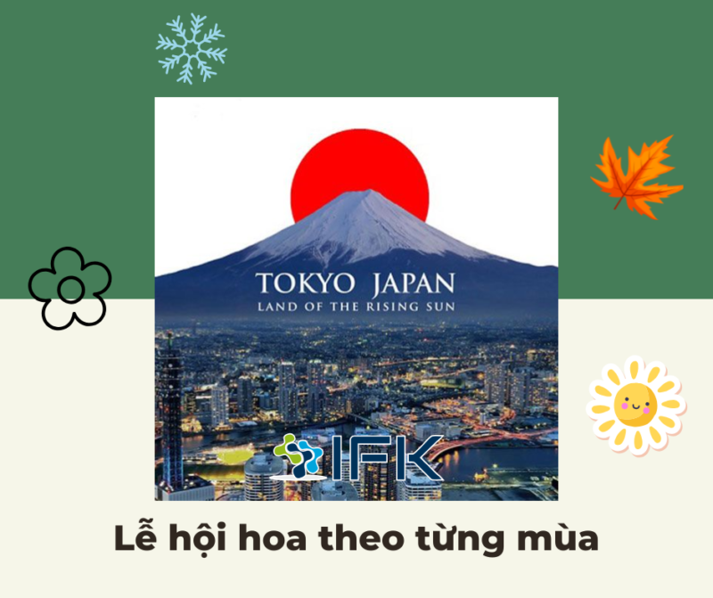 LỄ HỘI HOA THEO TỪNG MÙA