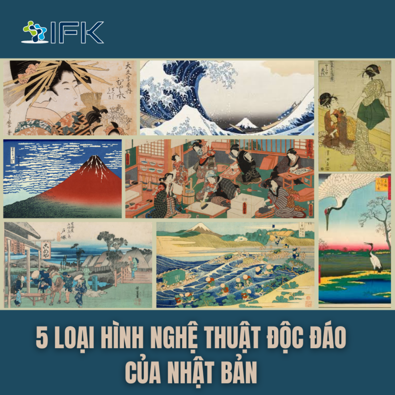 5 LOẠI HÌNH NGHỆ THUẬT ĐỘC ĐÁO CỦA NHẬT BẢN